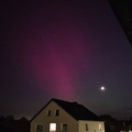 Visible Aurorae in Braunschweig, photographed with Samsung Galaxy S22